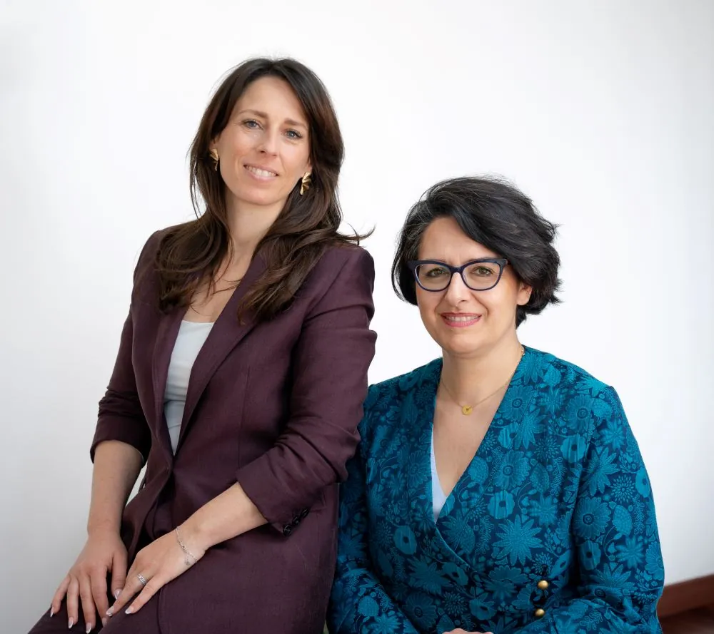 Muriel Vigi&eacute; et Marie-Caroline Blanc, fondatrices de Think Twice